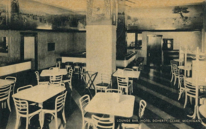 Doherty Hotel - Old Postcard View (newer photo)